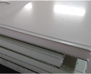 绍兴净化彩钢板50厚1150型EPS净化板公口细节